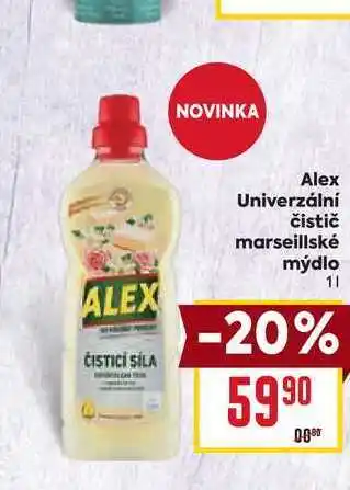 Billa Alex Univerzální čistič marseillské mýdlo nabídka