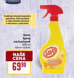 Billa Savo Sprej na kuchyně nabídka