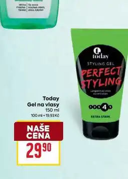 Billa Today Gel na vlasy nabídka