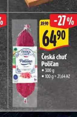 Albert Česká chuť Poličan nabídka