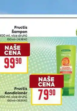 Billa Fructis Kondicionér nabídka