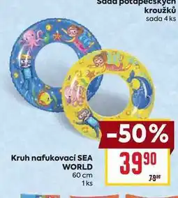 Billa Kruh nafukovací SEA WORLD 60 cm 1 ks nabídka