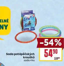 Billa Sada potápěčských kroužků sada 4 ks nabídka