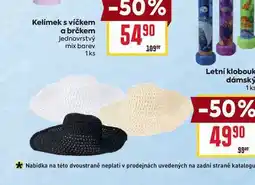 Billa Letní klobouk dámský 1 ks nabídka