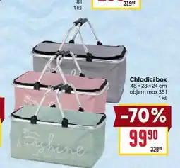 Billa Chladicí box 48 x 28 x 24 cm objem max nabídka