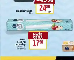 Billa Clever Fólie na potraviny 30 m nabídka