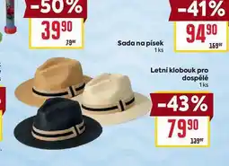 Billa Letní klobouk pro dospělé 1ks nabídka