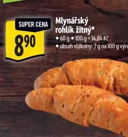 Albert Mlynářský rohlík žitný nabídka