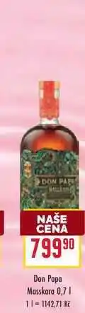Billa Don Papa Masskara nabídka