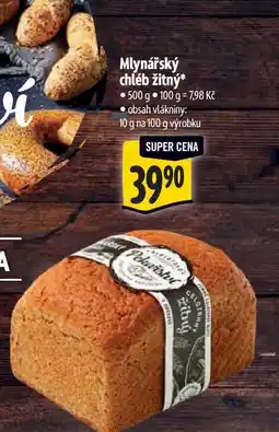 Albert Mlynářský chléb žitný nabídka