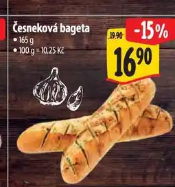 Albert Česneková bageta nabídka