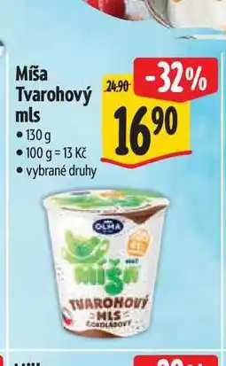 Albert Míša Tvarohový mls nabídka
