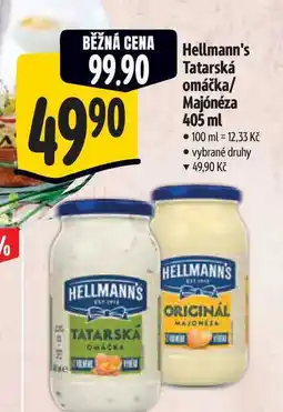 Albert Hellmann's Tatarská omáčka/ Majónéza nabídka