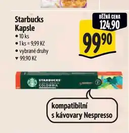 Albert Starbucks Kapsle 10 ks nabídka
