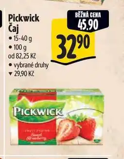 Albert Pickwick Čaj nabídka