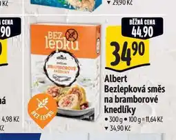 Albert Albert Bezlepková směs na bramborové knedlíky nabídka