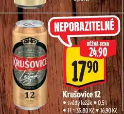 Albert Krušovice 12 nabídka