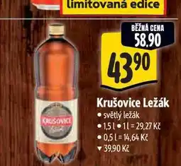 Albert Krušovice Ležák nabídka
