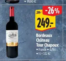 Albert Bordeaux Château Tour Chapoux nabídka