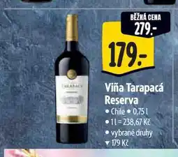 Albert Viña Tarapacá Reserva nabídka