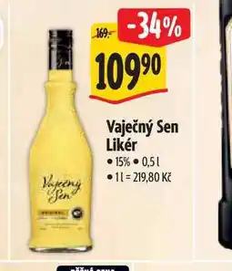 Albert Vaječný Sen Likér nabídka