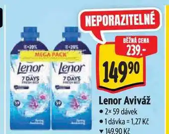 Albert Lenor Aviváž 2× 59 dávek nabídka