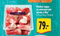 Albert Plněná coppa se smetanovým sýrem a fíky nabídka