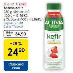 Tesco Activia Kefír, 280 g, více druhů nabídka