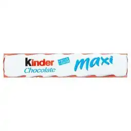 Tesco Kinder Maxi tyčinka z mléčné čokolády s mléčnou náplní 21g nabídka