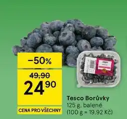 Tesco Tesco Borůvky, 125 g, balené nabídka