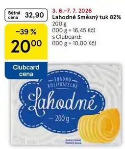 Tesco Lahodné Směsný tuk 82% nabídka