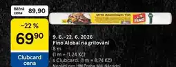 Tesco Fino Alobal na grilování, 8 m nabídka