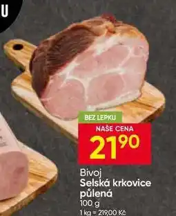 Hruška Bivoj Selská krkovice půlená nabídka