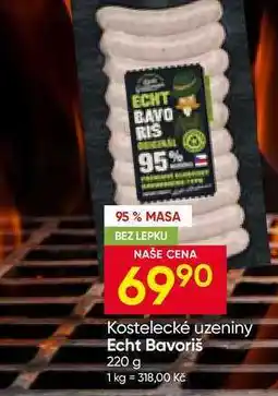 Hruška Kostelecké uzeniny Echt Bavoriš nabídka