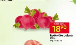 Hruška Ředkvička balená nabídka