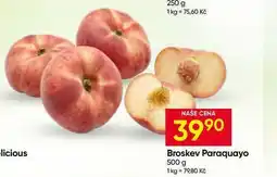 Hruška Broskve Paraquayos (donut) nabídka