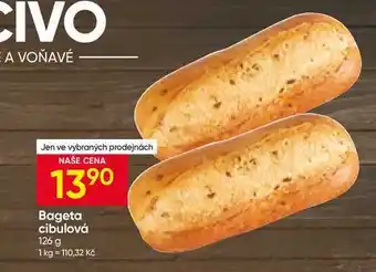 Hruška Bageta cibulová nabídka