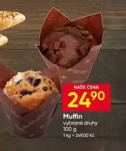 Hruška Muffin vybrané druhy nabídka