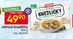 Hruška Pajero Játrové knedlíčky nabídka