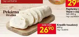 Hruška Knedlík houskový nabídka
