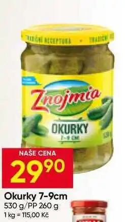 Hruška Okurky Znojmia 7-9 cm nabídka