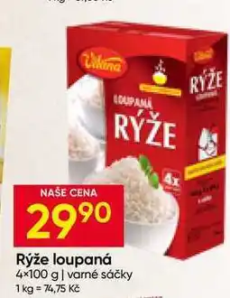 Hruška Vitana Rýže loupaná 4x100 g varné sáčky nabídka