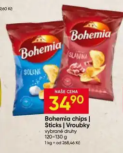 Hruška Bohemia chips nabídka