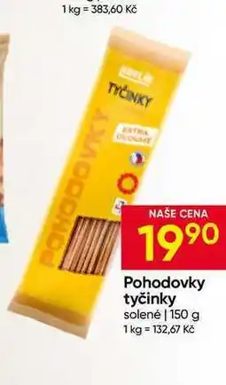 Hruška Pohodovky tyčinky solené nabídka
