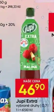 Hruška Jupí Extra vybrané druhy nabídka