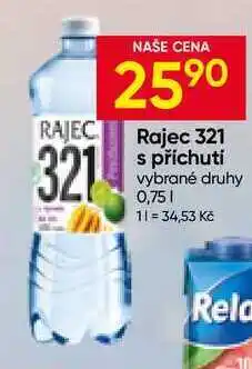 Hruška Rajec 321 s příchutí vybrané druhy nabídka