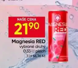 Hruška Magnesia RED vybrané druhy 0,33l plech nabídka