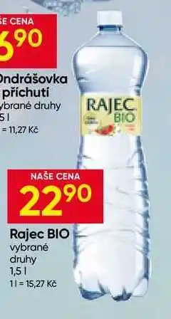 Hruška Rajec BIO vybrané druhy nabídka