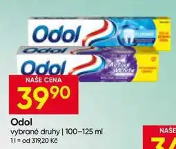 Hruška Odol vybrané druhy nabídka