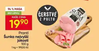 Hruška Prantl Šunka nejvyšší jakosti nabídka